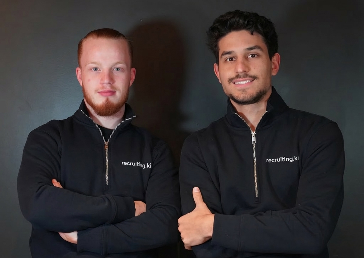 Elias Merbouh und André Thomas - Gründer von recruiting.ki